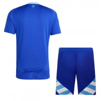 Argentina Fotballklær Bortedraktsett Barn Copa America 2024 Kortermet (+ korte bukser)